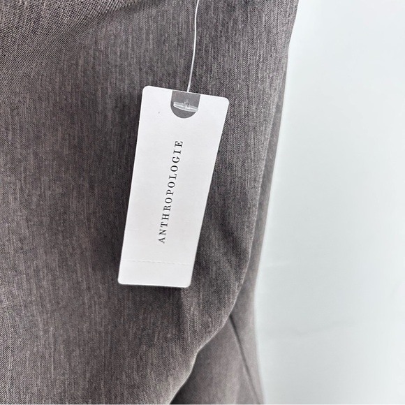 MARE MARE Anthropologie A-Line Slip Dress Taupe Gray Brown Size L NWT - Picture 8 of 13